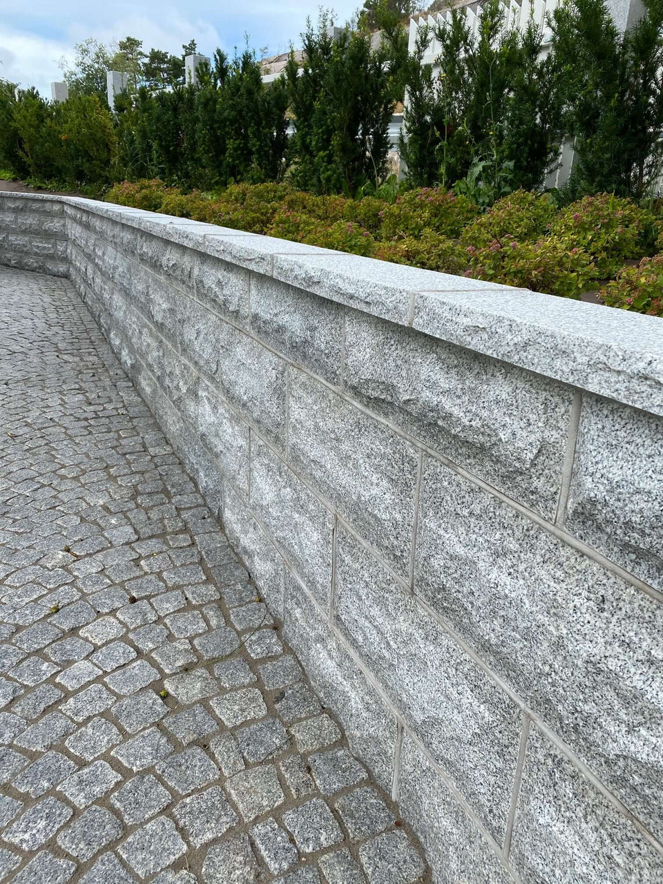 Granitsten mur