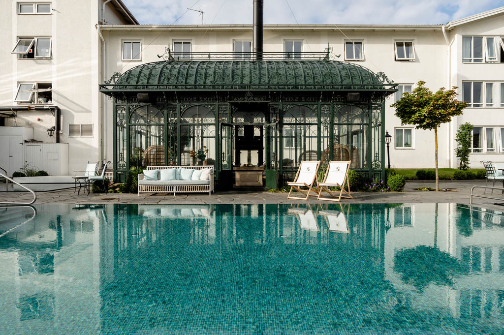 Exklusiv poolmiljö med svensk skiffer från Offerdal i 20–30 mm tjocklek – Stengrossen säljer produkten