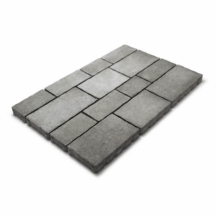 Marksten med sju storlekar och vågiga kanter, levereras i lager om 800x1200 mm. Färgen är antracit och storleken är 800x1200x60 mm. Perfekt för unika mönster på uteplatser och gångvägar. Säljs hos Stengrossen!