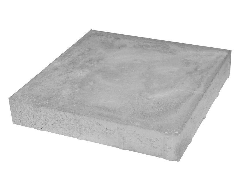Betongplatta Munksten från S:T Eriks. Naturgrå. 420x420x70 mm. Stengrossen